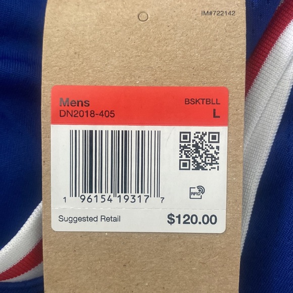 Nike Dri-Fit Philly 76er’s NBA Jerseys - Picture 7 of 7